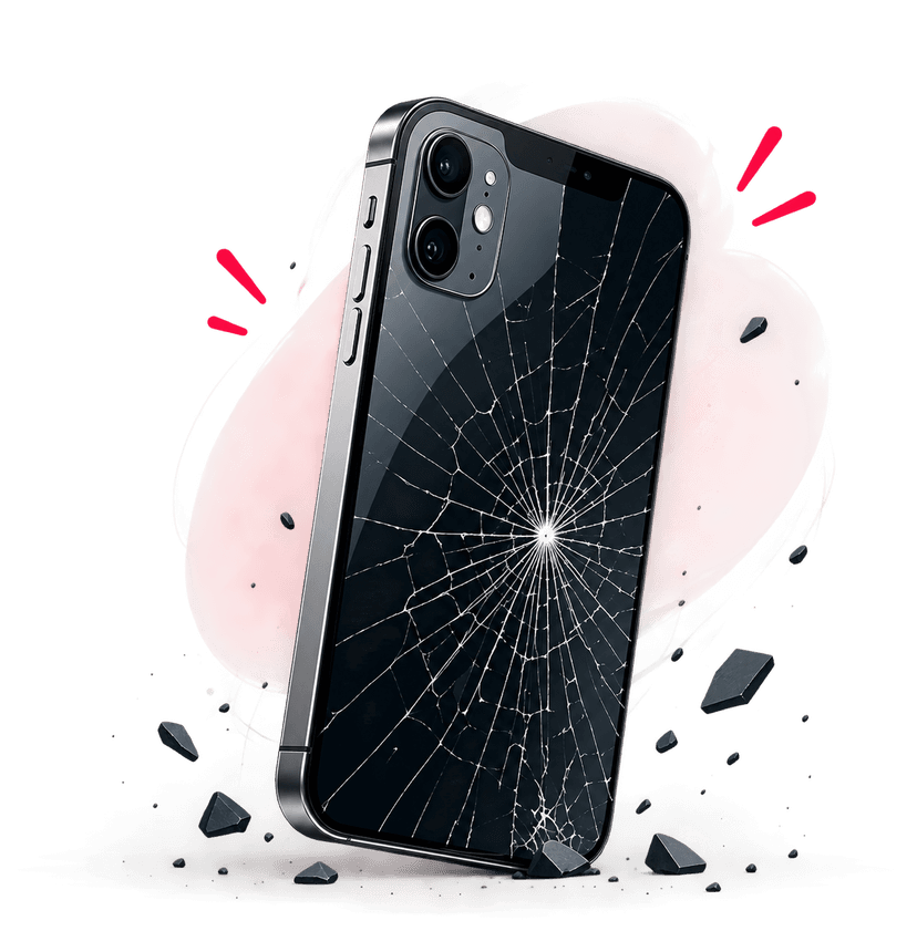 Cracked and broken phone — still worth cash on Cashmycell