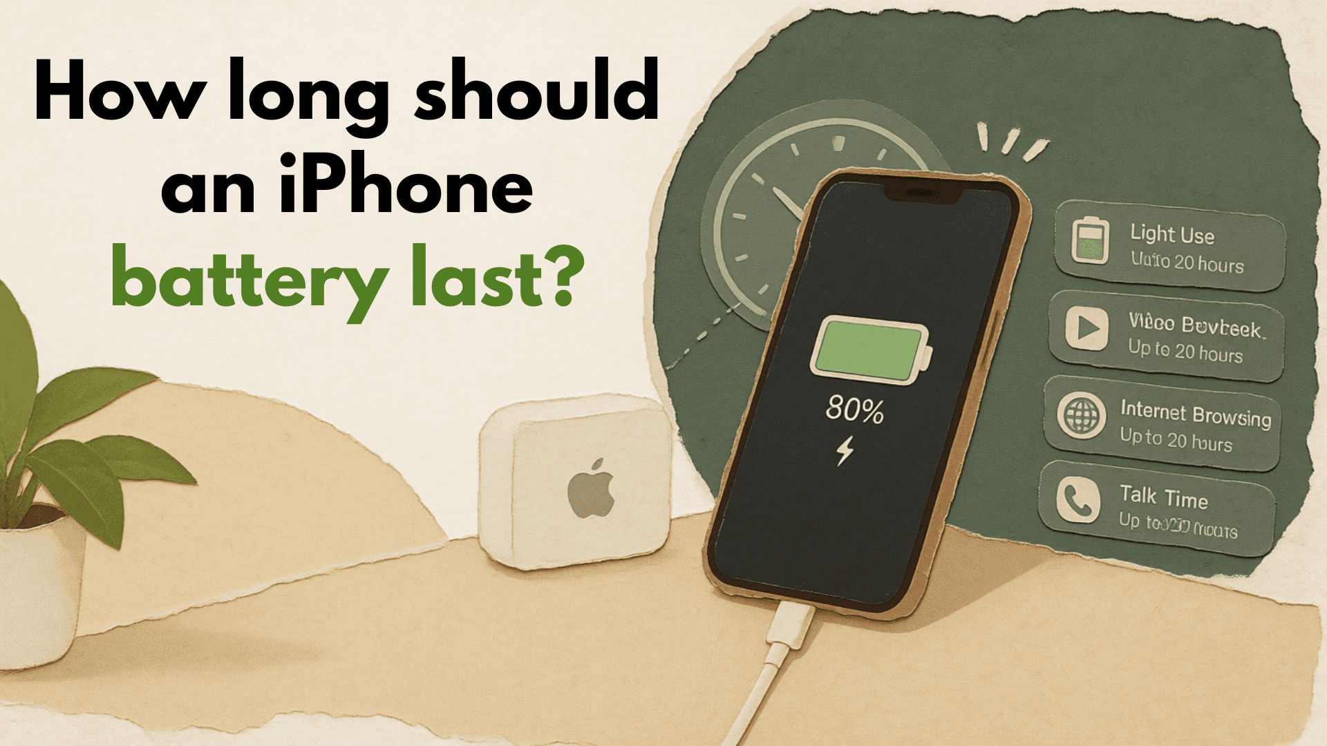 How long should an iPhone battery last?
